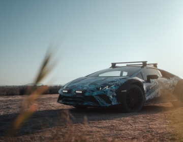 2023 Lamborghini Huracan Sterrato – внедорожный прототип в действии